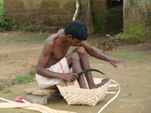 A basketry at the Koragas